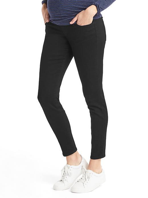 Gap Stretch 1969 Full Panel True Skinny Jeans - Black Rinse