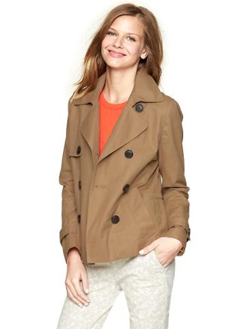 Gap Short Trench Coat
