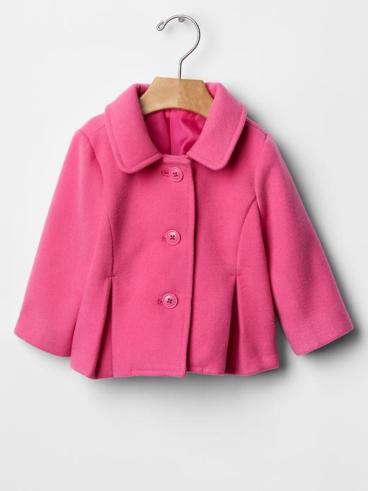 Gap Princess Seam Pleat Jacket - Pink