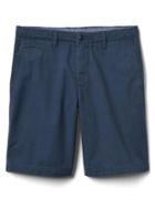 Gap Men Vintage Wash Casual Shorts 10 - Navy Blue