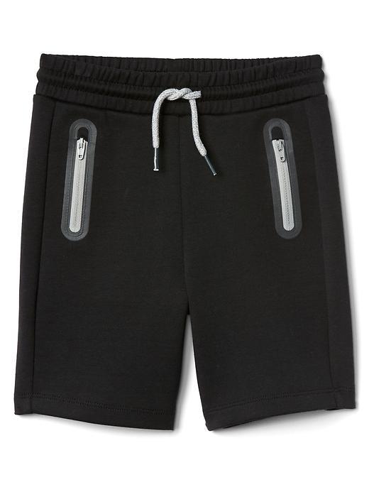 Gap Contrast Zip Shorts - Moonless Night