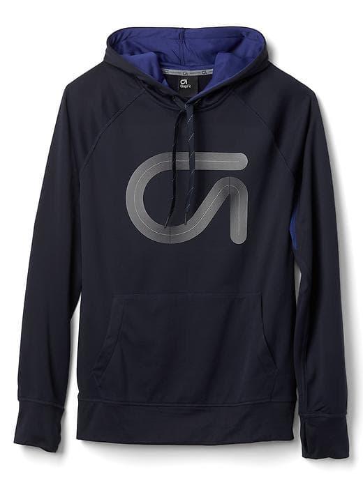 Gap Men Accelerate Pullover Hoodie - True Indigo