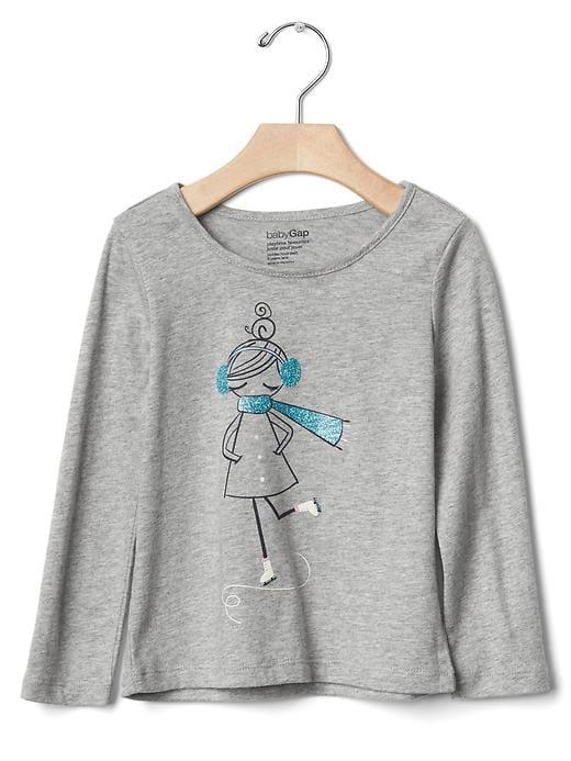 Gap Embellished Graphic Tee - Skater