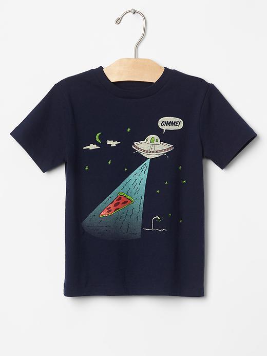 Gap Graphic Short Sleeve Tee - True Indigo