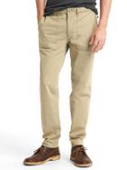 Gap Men Lightweight Utility Pants - Iconic Khaki
