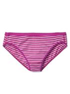 Gap Women High Cut Logo Bikini - Marina Fuchsia