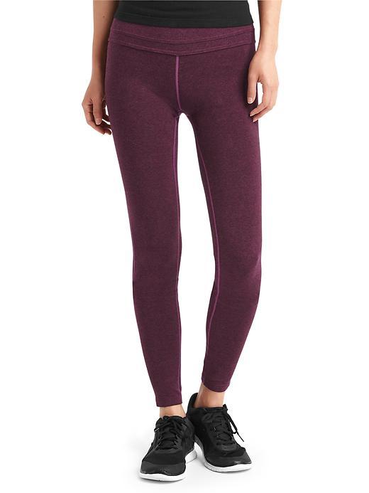 Gap Women Gapfit Gfast Cotton Leggings - Eggplant