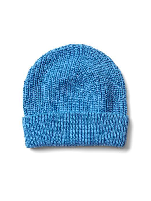 Gap Fold Over Beanie - Barclay Blue