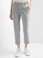 Gap Slim Crop Chinos - Pilot Grey