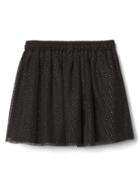 Gap Shimmer Tulle Skirt - True Black