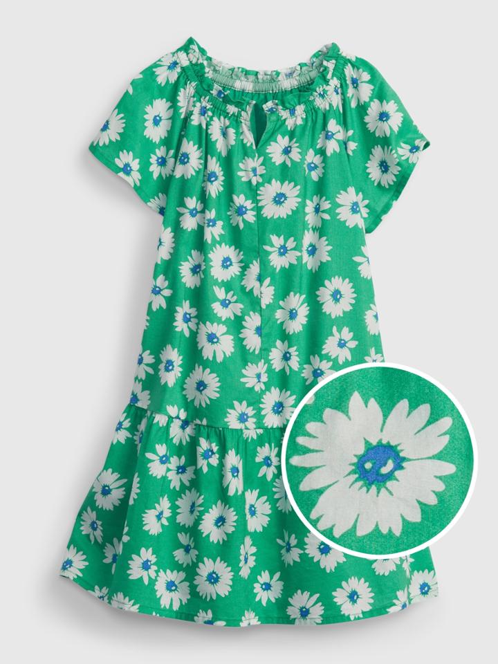 Toddler Floral Ruffle Dress