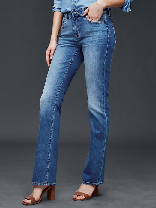 Gap Women Authentic 1969 Perfect Boot Jeans - Medium Indigo