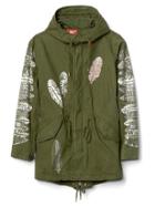 Gap Men X Red Unisex Print Parka - Holly
