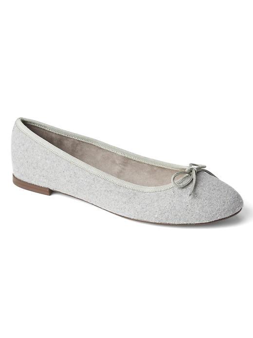 Gap Women Wool Ballet Flats - Grey