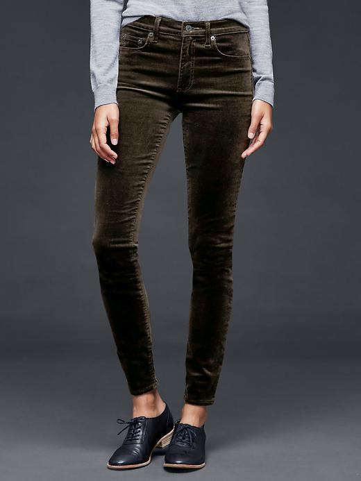 Gap Women 1969 Modern Stretch True Skinny Cords - Deep Winter Forest