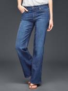 Gap Women Authentic 1969 Flare Jeans - Dark Indigo