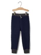 Gap Diamond Quilted Filled Pants - Elysian Blue