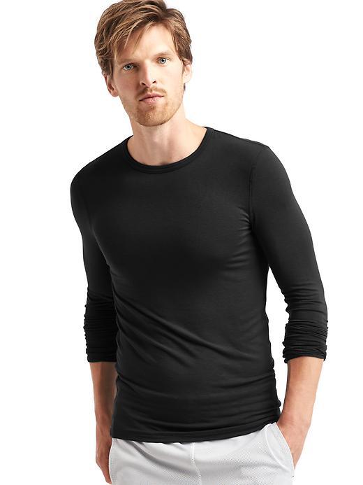 Gap Men Maximum Heat Crew Tee - True Black