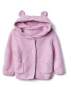 Gap Bear Sweater Hoodie - Lavender