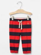 Gap Rear Pocket Pants - Red Stripe