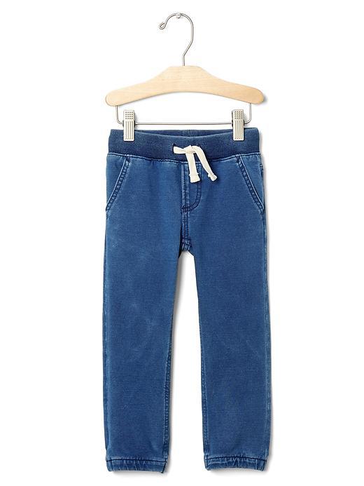 Gap 1969 Supersoft Denim Joggers - Medium Wash