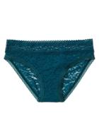 Gap Women Super Soft Lace Bikini - Savvy Teal