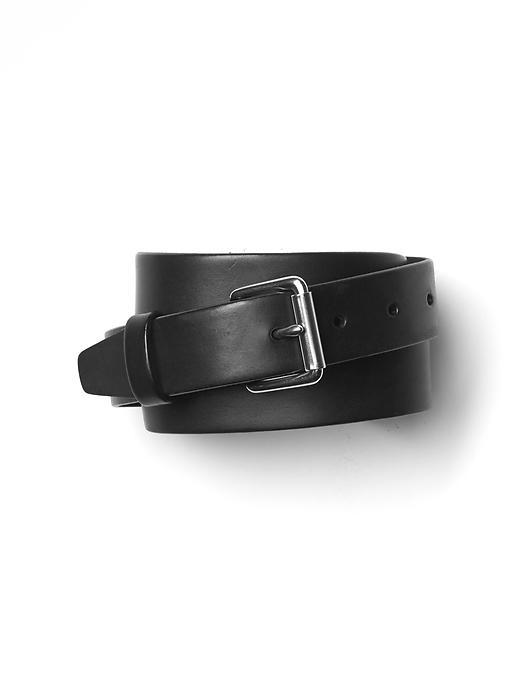 Gap Men Roller Buckle Chino Belt - Black