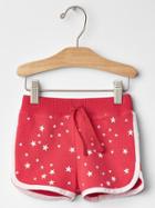 Gap Terry Dolphin Shorts - Red Star