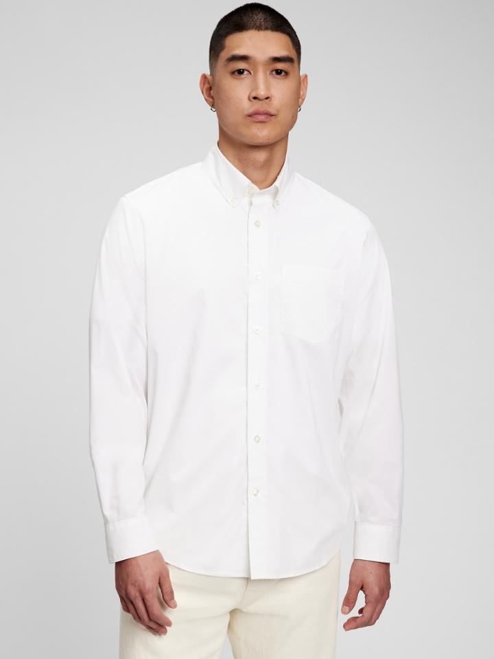 Coolmax3 Ecomade Performance Poplin Shirt In Untucked Fit