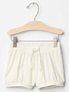 Gap Solid Bubble Shorts - Ivory Frost