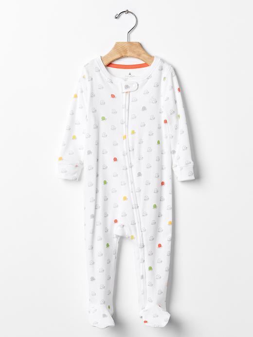 Gap Lil&#39 Snail Footed One Piece - White