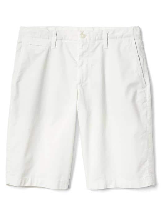 Gap Men Vintage Wash Stretch Shorts 12 - New Off White