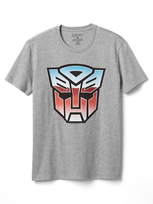 Gap Men Short Sleeve Graphic Tee - Transformers Shield