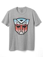 Gap Men Short Sleeve Graphic Tee - Transformers Shield