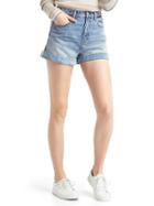 Gap Women Original 1969 Super High Rise Denim Shorts - Light Indigo