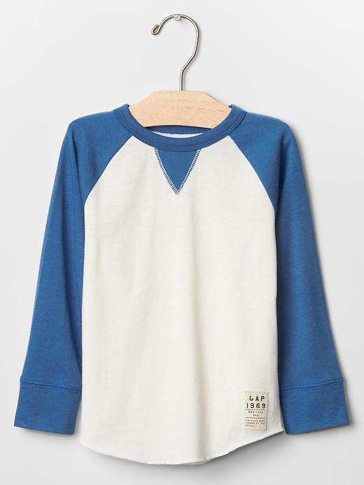 Gap Tri Blend Baseball Tee - Soccer Blue
