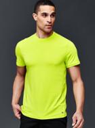 Gap Men Gapfit Breathe Crewneck T Shirt - Green Thumb