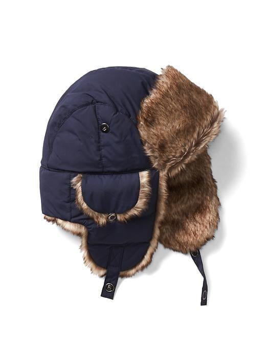 Gap Men Primaloft Trapper Hat - Tapestry Navy