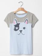 Gap Puppy Short Sleeve Tee - Bicoastal Blue