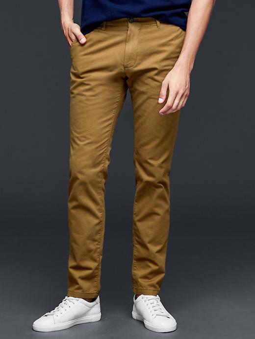 Gap Men Lived In Skinny Khaki - Palomino Brown