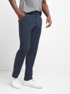 Gap Men Lightweight Slim Fit Performance Khakis - True Indigo