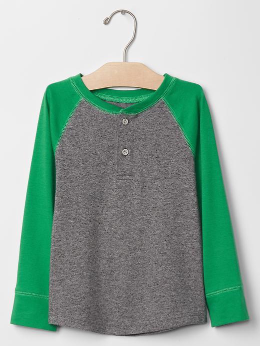 Gap Nep Baseball Henley - Parrot Green 385