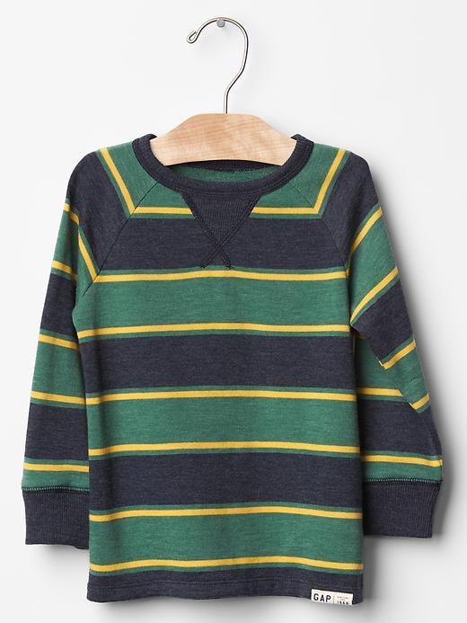 Gap Stripe Raglan Tee - True Indigo 340