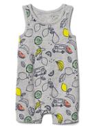 Gap Print Tank Shorty One Piece - Gray