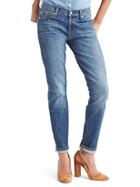 Gap Women Authentic 1969 Best Girlfriend Selvedge Jeans - Medium Indigo