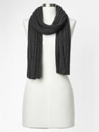 Gap Cashmere Scarf - Charcoal Heather