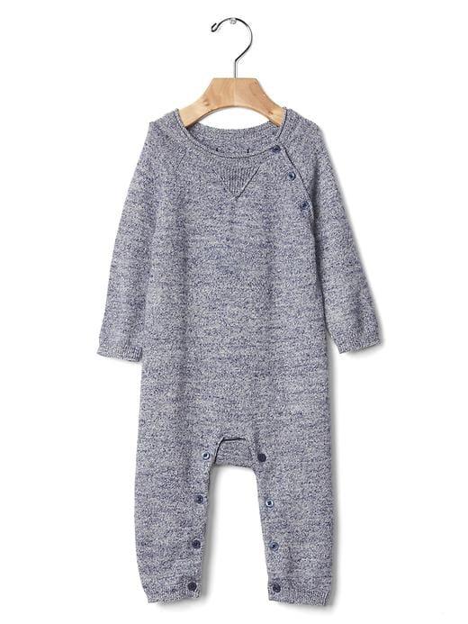 Gap Marled Sweater One Piece - Blue Marl