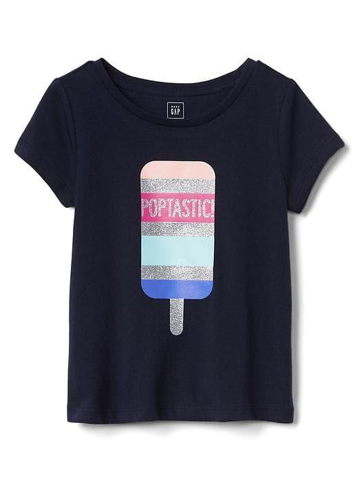 Gap Boardwalk Graphic Short Sleeve Tee - Rainbow Popsicle