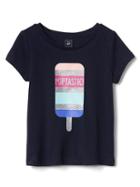 Gap Boardwalk Graphic Short Sleeve Tee - Rainbow Popsicle