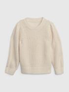 Toddler Shaker-stitch Sweater